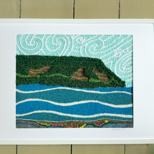 Blomidon NS Punch Needle Artwork