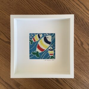 HBC Fish by Annette Lewis of East Coast Punch Needle Art